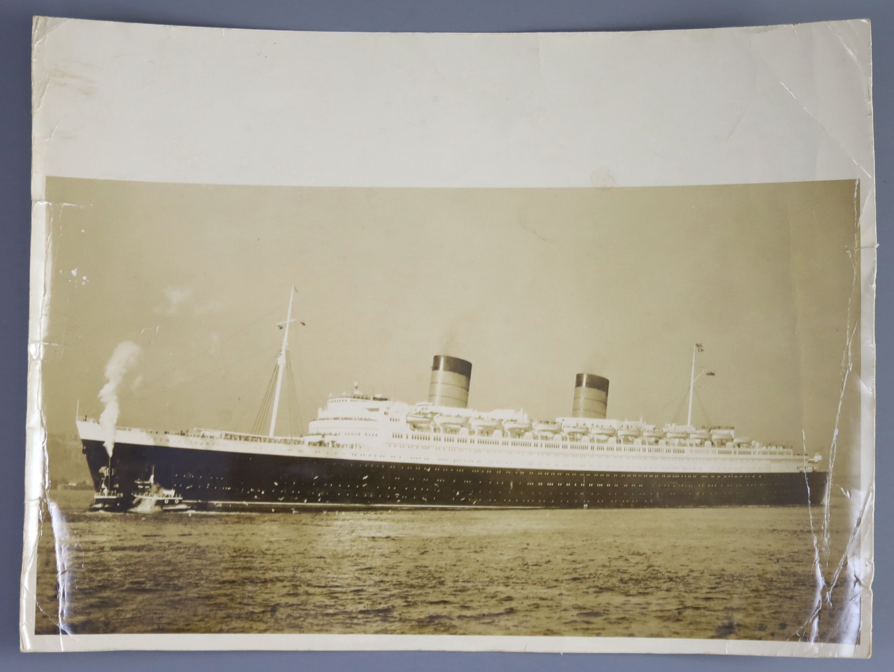 Royal interest: A collection of ephemera relating The R.M.S Queen Mary